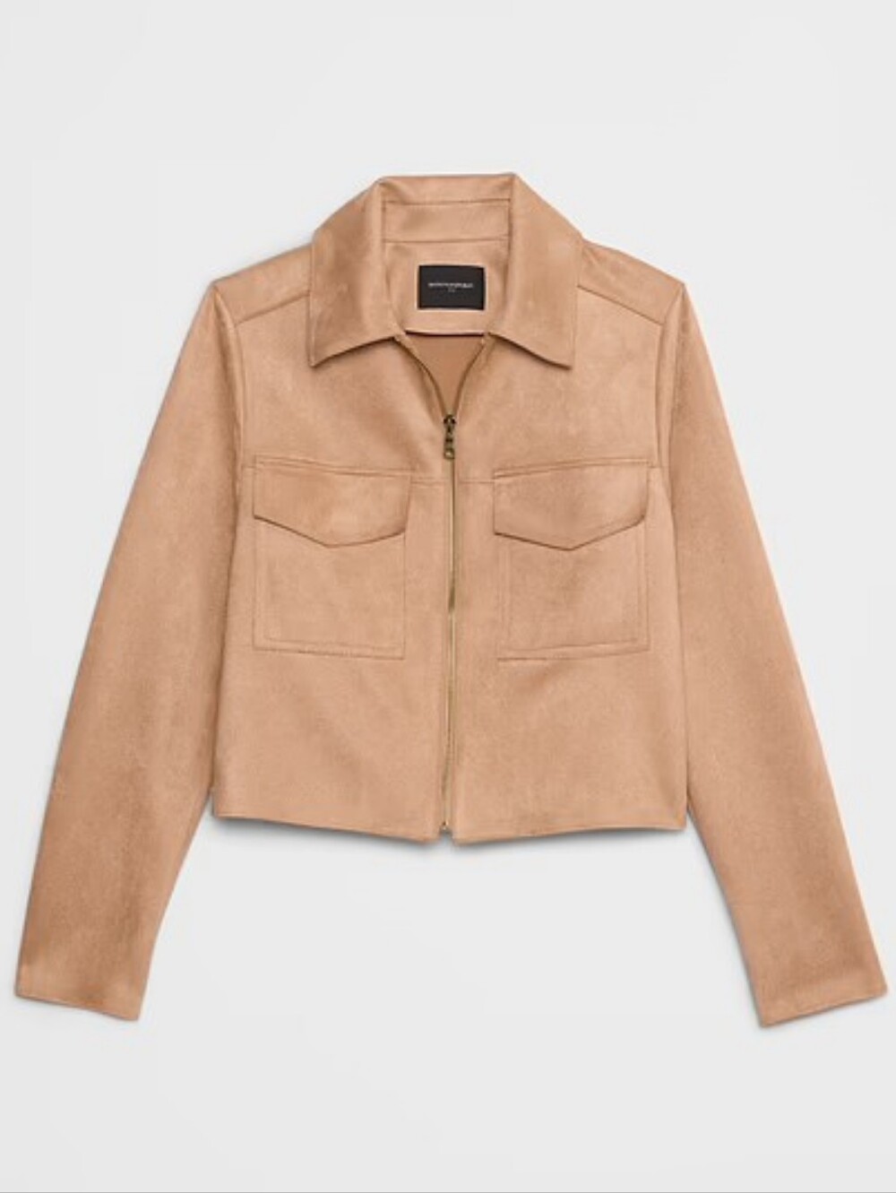 NWT BANANA REPUBLIC | $140 Vegan Suede Cropped Jacket
